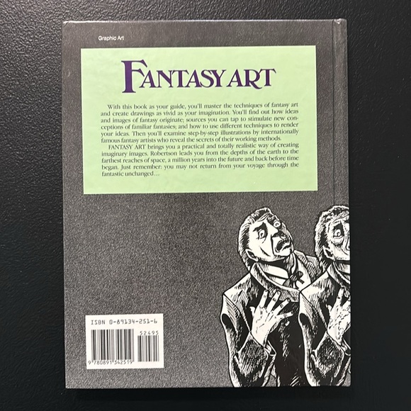 Vintage Book - Fantasy Art, Bruce Robertson, 1988, Hardback, Technique, Mythical - Picture 7 of 16